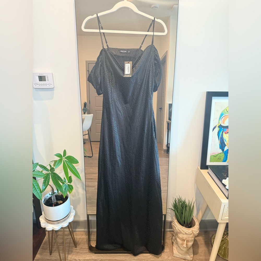 Leopard Black Women's Dress